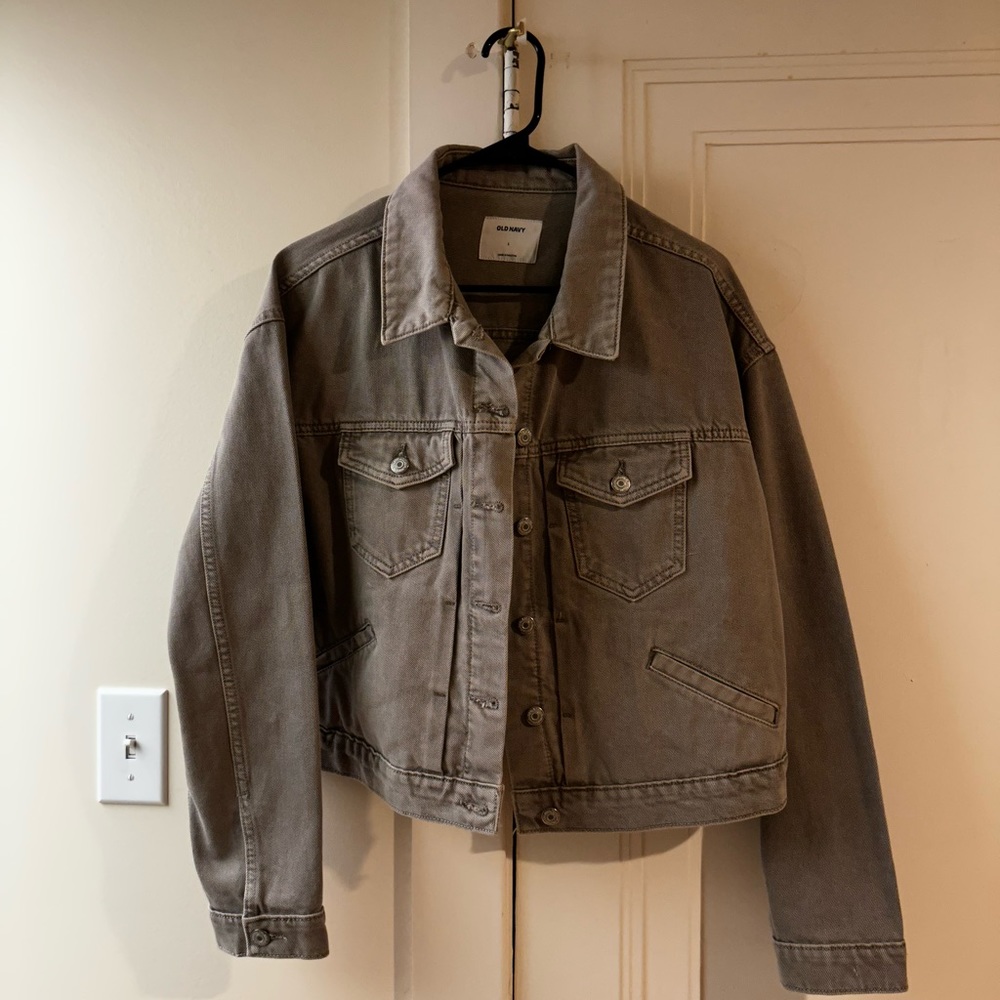 Old Navy Jean Jacket | Size L | Tan